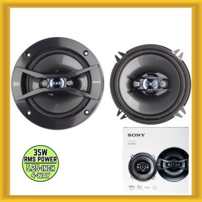 Sony XS-R1345 5.25'' 35W RMS Power 4-Way Coaxial Car Speakers (PAIR) NEW