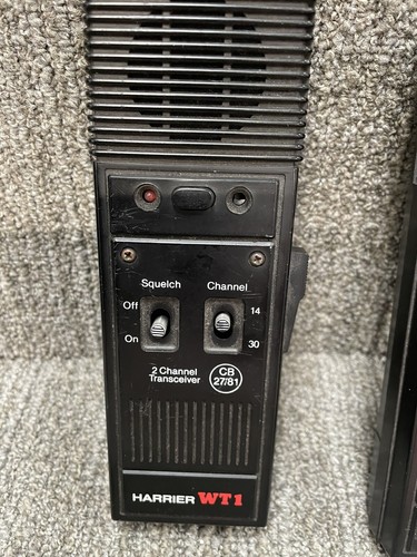 2 x Harrier WT1 2 Channel Transceiver Handheld CB Radio 27/81 - Picture 3 of 11