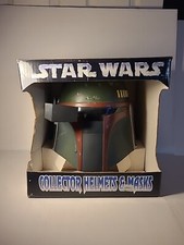 1996 Cosplay Don Post Star Wars Boba Fett Helmet Mandalorian Bounty Hunter NIB