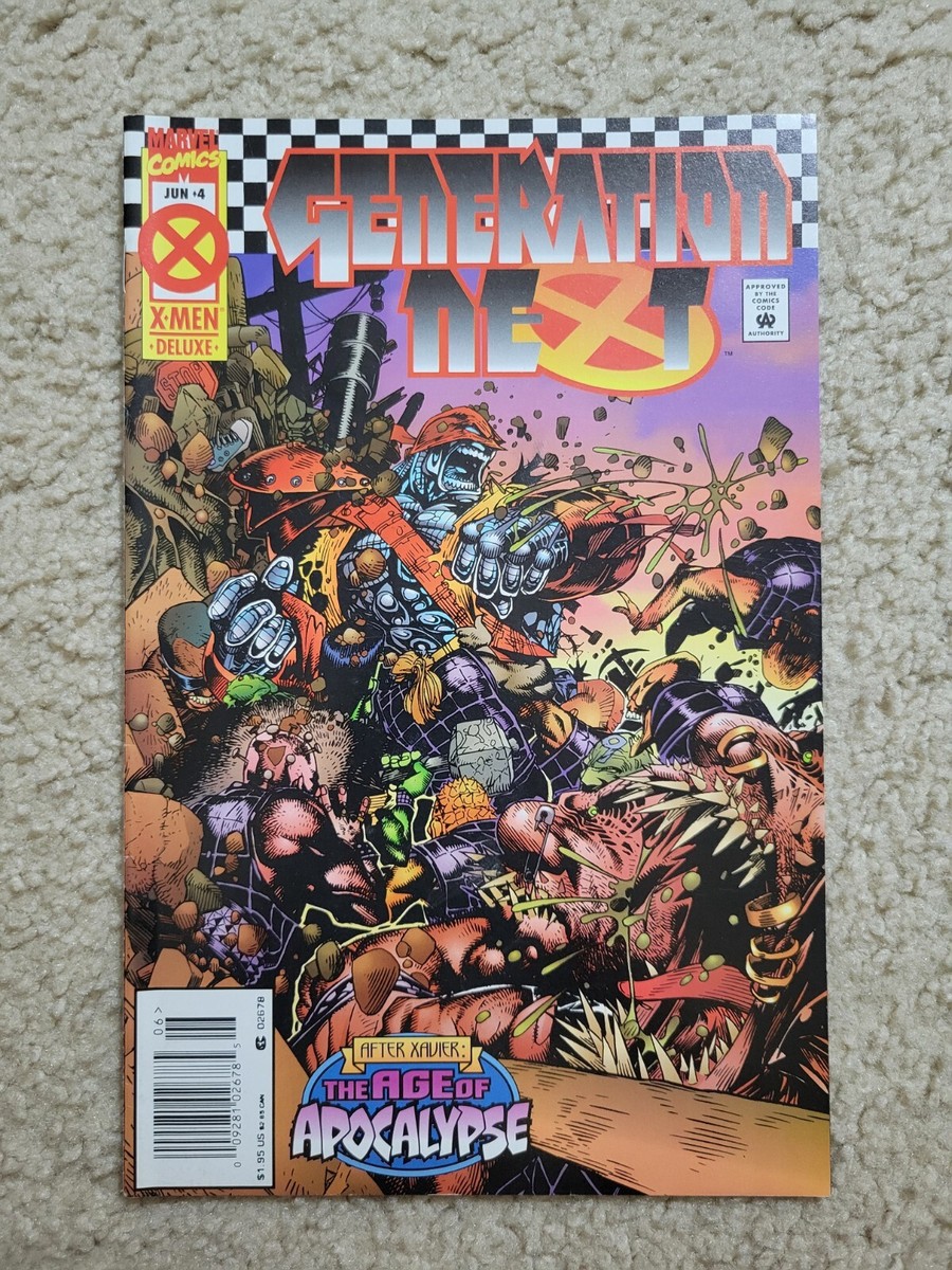 Generation Next Age of Apocalypse #4 Newsstand Marvel Comics 1995