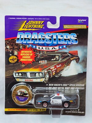 Johnny Lightning Dragsters USA '92 LAPD Tony Foti 1995 Series 2 #04304 Camero