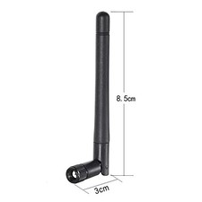 Bingfu Dual Band WiFi 2.4GHz 5GHz 5.8GHz 3dBi MIMO RP-SMA Male Antenna 4-Pack