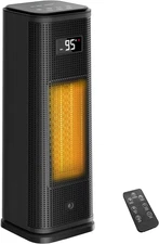 Space Heater, Portable Electric Heaters for Indoor Use with Adjustable Thermosta