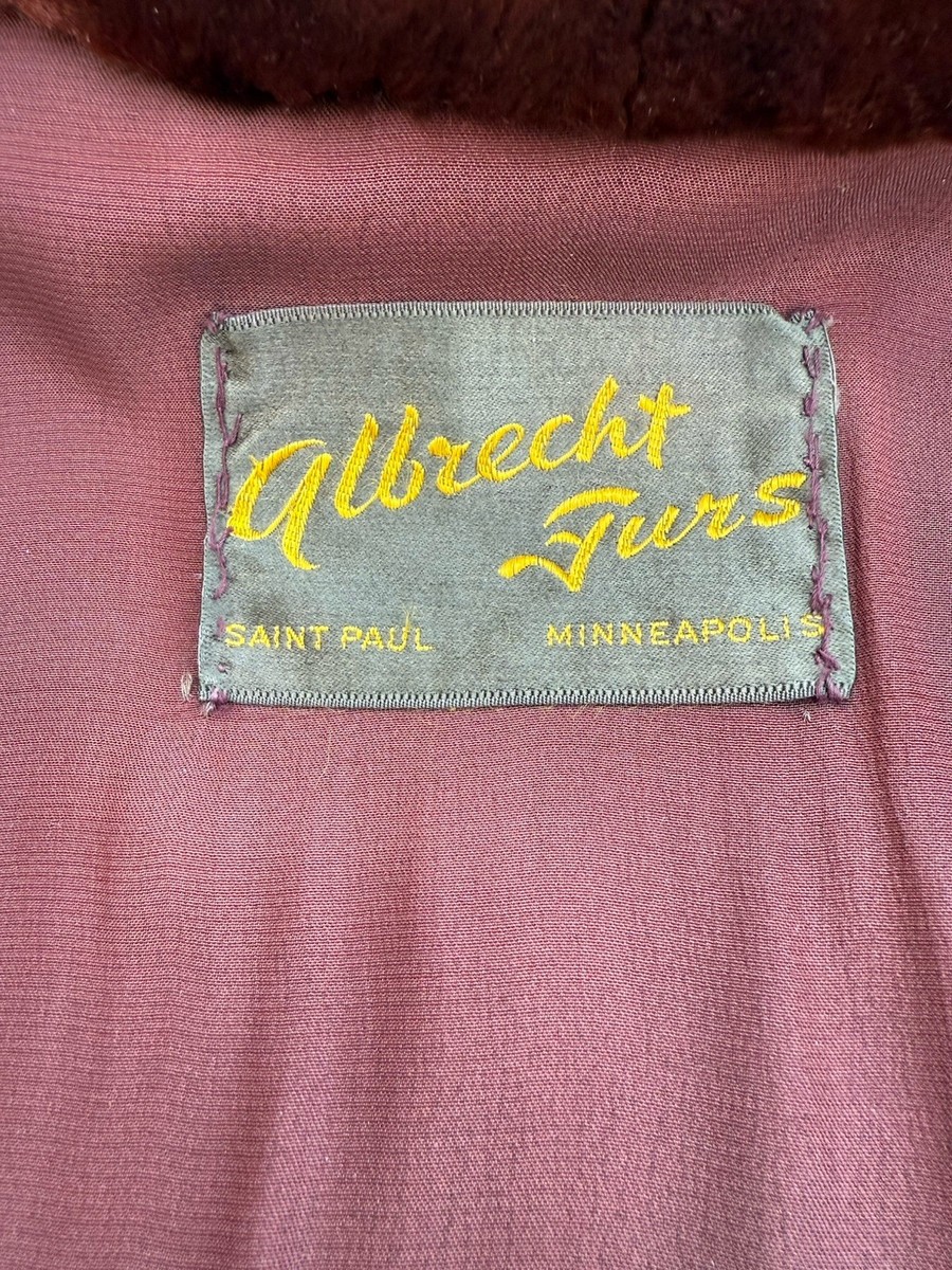 Vintage Albrecht Furs St Paul Minneapolis Woman's 2XL Jacket | eBay