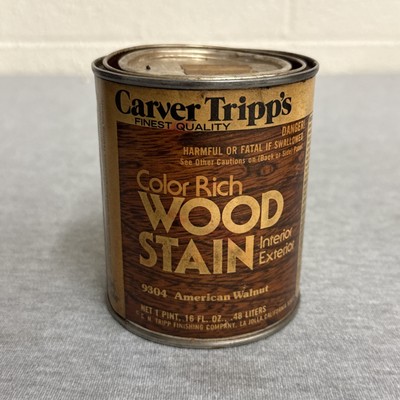 Carver Tripp Color Rich Wood Stain American Walnut 9304 Discontinued (Empty)