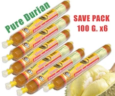 Thai Durian Paste Jam Tropical Fruit Spread Traditional Sweet Dessert Homemade