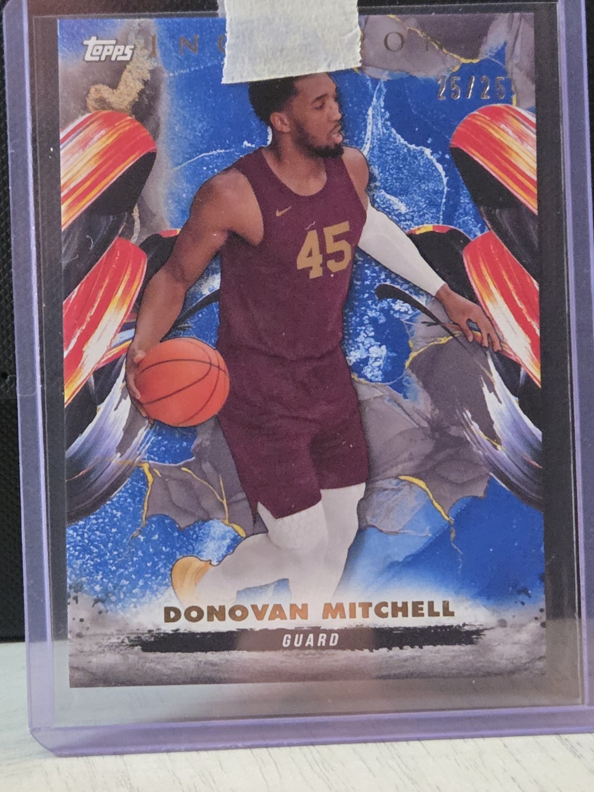 Donovan Mitchell Inception Blue /25 #65 Last print 25/25 *New Low price* 🔥 
