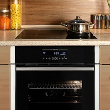 Autarkes Herdset: 60cm Einbaubackofen  + 59cm Induktionskochfeld  Katalyse