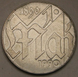 GERMANY (East DDR) 10 Mark 1990 A International Labour Day XF/aUNC 44