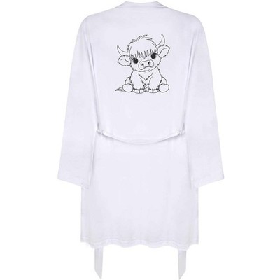 Kleiner Morgenmantel/Kleid ''Baby Highland Cow'' für Erwachsene (RO00109874)