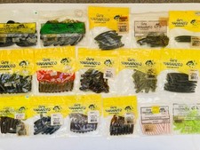 Gary Yamamoto Worm Set - 16 Bags - Bass Fishing