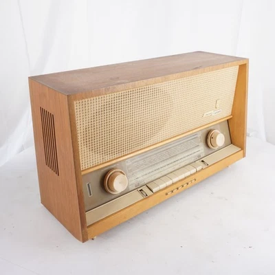 Grundig Konzertgerät 3298 Stereo Nussbaum Röhrenradio 1961/1962 - Bild 1 von 4