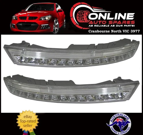 Holden HSV VE E2 E3 DRL PAIR NEW Clubsport GTS R8 Maloo Daytime Running Light