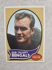 1970 Topps Bob Trumpy #110 NM Rookie Card Cincinnati Bengals. rookie card picture