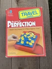Milton Bradley Vintage 1990 Travel Edition Perfection Board Game Complete Set