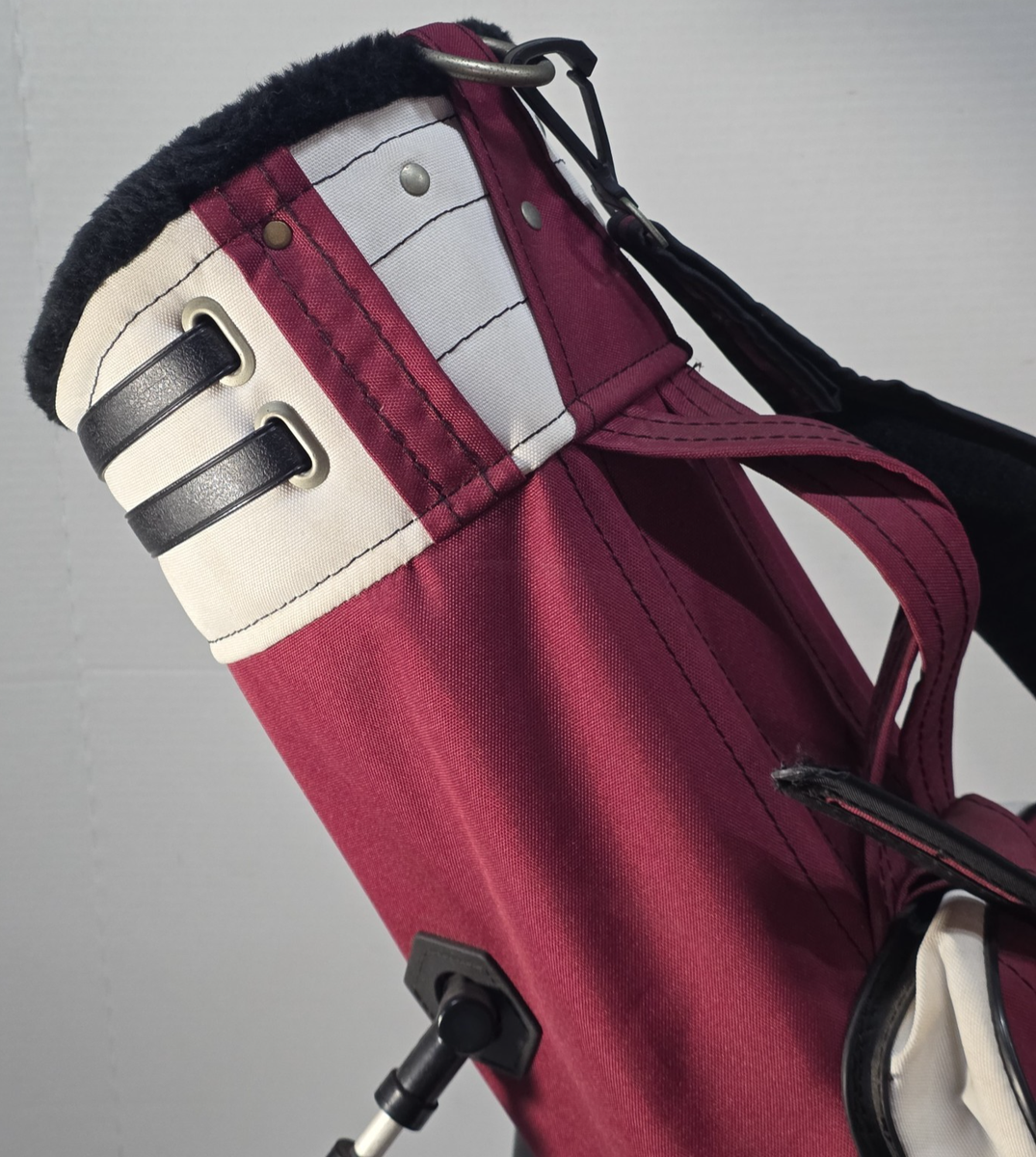 Vintage Jones Sports Co Golf Junior Golf Bag 1989 w/ stand - Cart