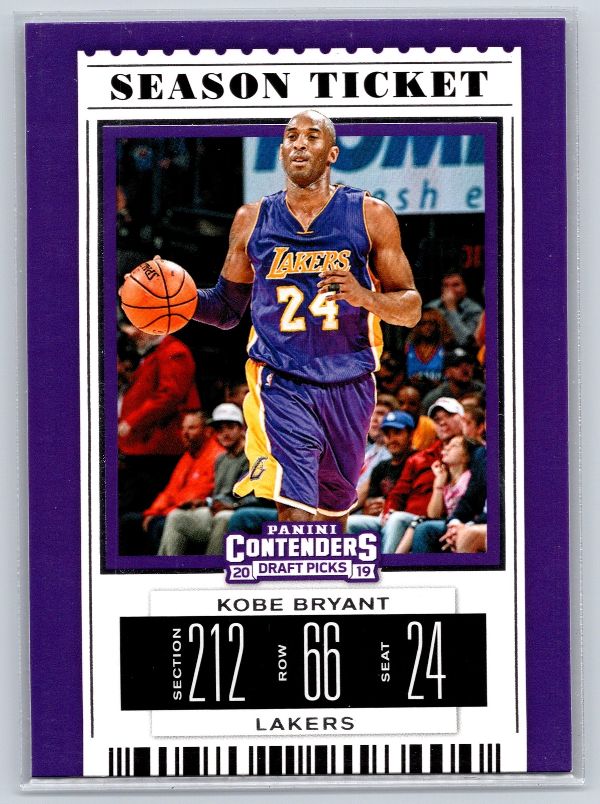 Kobe Bryant 2019 Panini Contenders Draft Picks #32