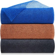 3 Pieces African Exfoliating Net African Bath Sponge Scrubbing Rag Net African..