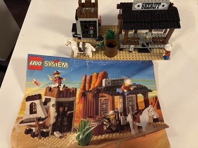 LEGO Western 6755 Sheriff s Lock-Up komplett mit Anleitung   Vintage 1996