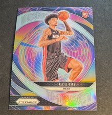 24-25 Panini Prizm Basketball Kel'el Ware Instant Impact Silver RC #16 MIA Heat
