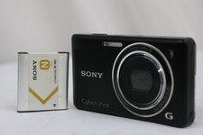 Sony Cyber Shot DSC-W380 Black Digital Camera 14.1MP 5x Zoom HD Video Japanese