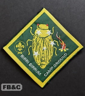 Birri Birrum Camp Ground Ribbon Badge Scouts Australia