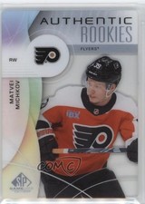 2024 Upper Deck SP Game Used Authentic Rookies Crystal 1/25 Matvei Michkov i3m