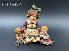 Boyds Yesterdays' Child Dollstone, Jean w/Elliot & Debbie...The Bakers, #3510