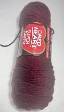 RED HEART SUPER SAVER. 1partial pk . CLARET . I COMBINE SHIP. See Detail.