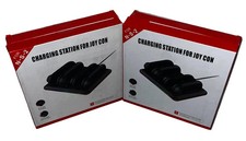 Lot of 4 - Nintendo Switch 2 Joy Con Charging Station Dock RGB USB-C