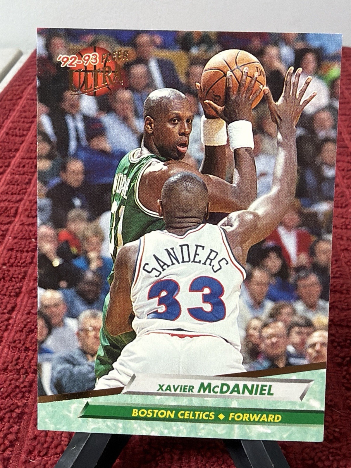 92-93 fleer ultra basketball Xavier McDaniel #229 Boston Celtics