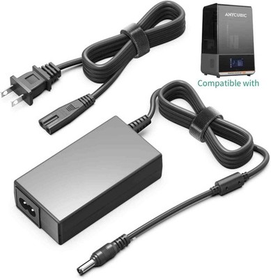 12V Charger for Anycubic 14K Resin 3D Printer Photon Mono M7 Pro