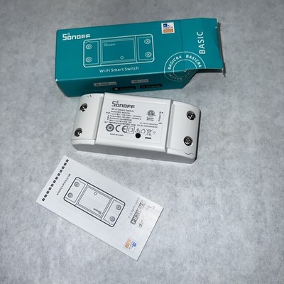 SONOFF BASICR4 WiFi Smart Switch,ESP32 Chip Wireless Relay Switch DIY Module,10A