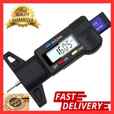 Digital Tyre Depth Gauge Tread Checker LCD Mini Tool For Motorbike Car Van hgv