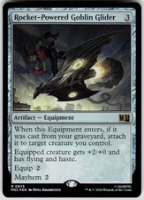 Rocket Powered Goblin Glider Foil 825 Marvel Super Heroes Magic the Gathering