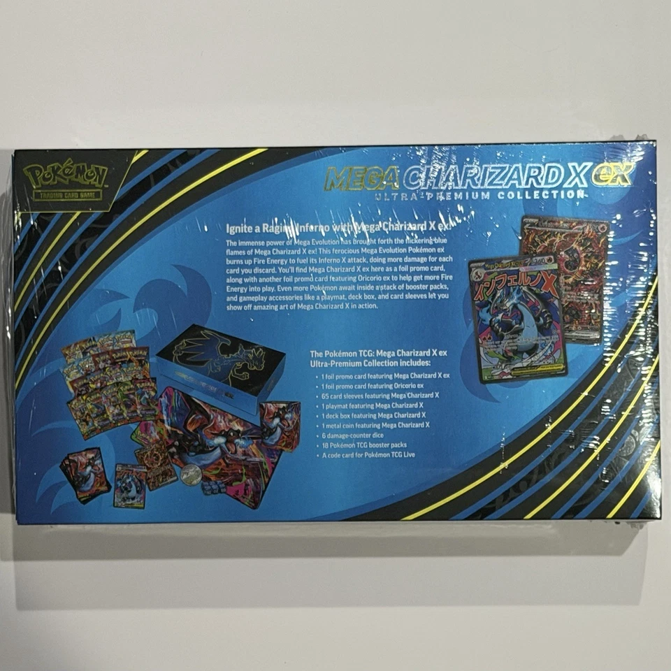 Pokemon TCG - Mega Charizard X ex Ultra Premium Collection In Hand - Image 2 of 2