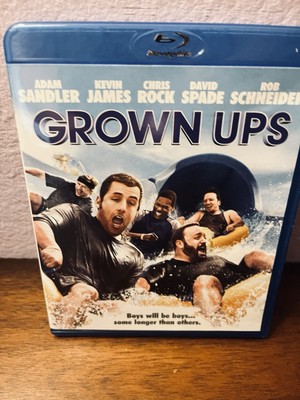 Grown Ups Blu-ray 2010 Adam Sandler David Spade PG-13 Comedy Funny Movie Disc