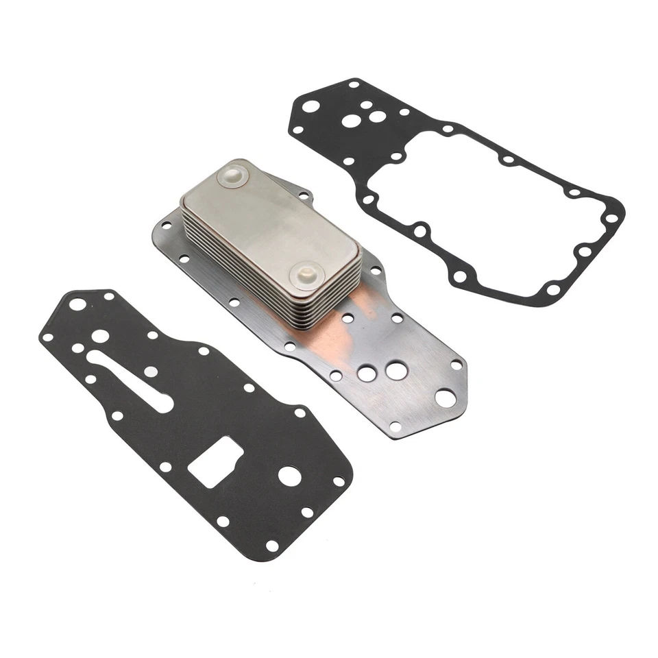 Engine Oil Cooler Core w/Gaskets for 89-02 Dodge Ram 2500 3500 5.9L Diesel Foto 2 de 4