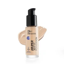 Blue Heaven Hyper Matte Foundation for Face Makeup with SPF 25 PA++, 30ml