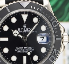 ROLEX White Gold Yachtmaster 42 Oysterflex Strap BOX CARD TAGS 226659 SANT BLANC 9