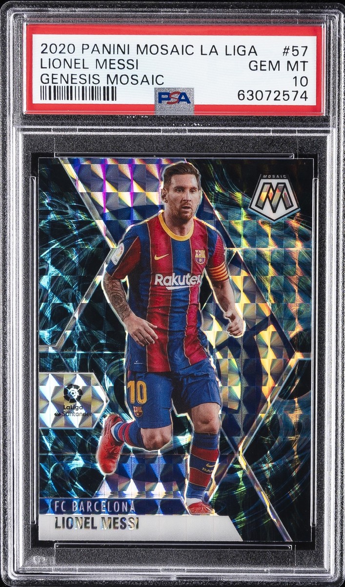 2020-21 Panini Mosaic La Liga - Lionel Messi #57 Genesis Mosaic