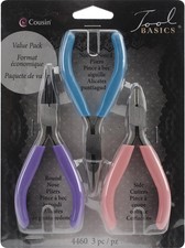 Craft  Jewelry Making Tool Kit w/ Nose Pliers  Side Cutters