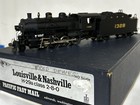 HO Scale Pacific Fast Mail Brass Louisville and Nashville H29A 2-8-0 #1328 — photo 1