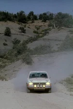 Peugeot 504 during the Morocco Rally on June 24 1975 Racing Old Photo 4