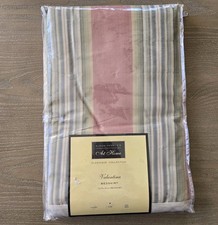 Bloomingdale At Home Valantina 100% Silk King Bedskirt Dust Ruffle-Read