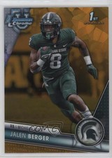 2023 Bowman U Chrome Sapphire Edition Gold 7/50 Jalen Berger #121 11oq