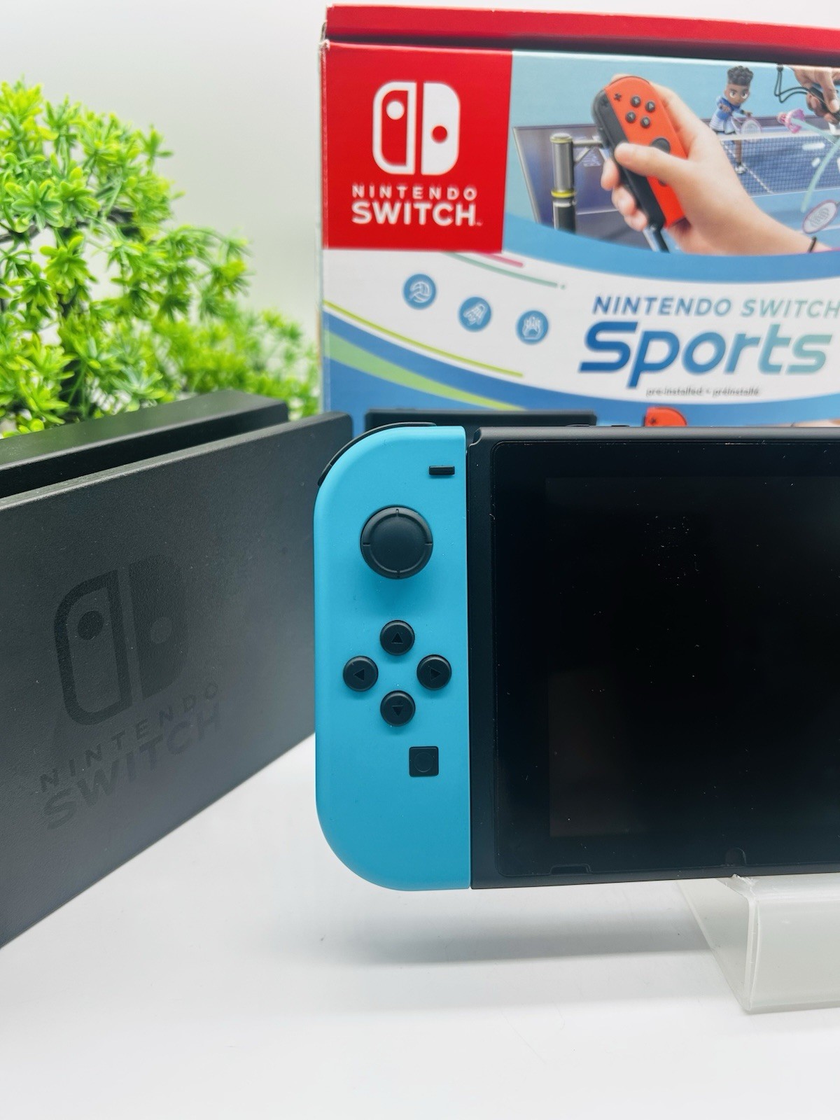 Nintendo Switch V2 Sports Set Neon Blu/Rosso – Completa Scatola – Pari al Nuovo foto 4
