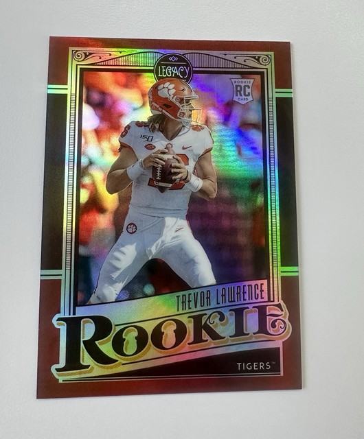 2021 Panini Legacy Trevor Lawrence Premium Rookie #/50 RC 🔥 Clemson ➡️ Jaguars