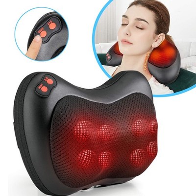 Shiatsu Massagegerät Massagekissen mit Wärmefunktion für Nacken Rücken Schulter