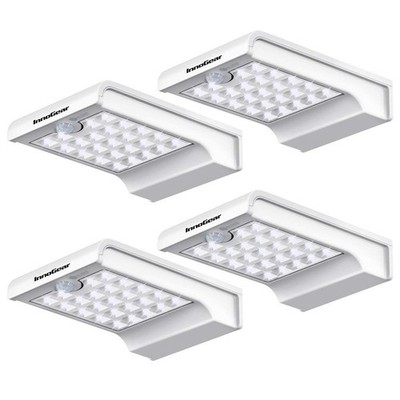 InnoGear Gutter Lights 24 LEDs Outdoor Solar Lighting Wall Mount Motion Senso...